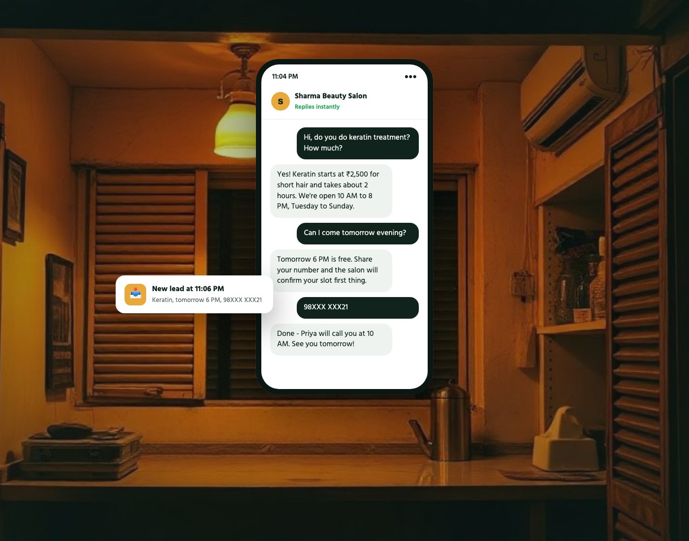 AI Website Assistant - An AI that answers your visitors at 11pm