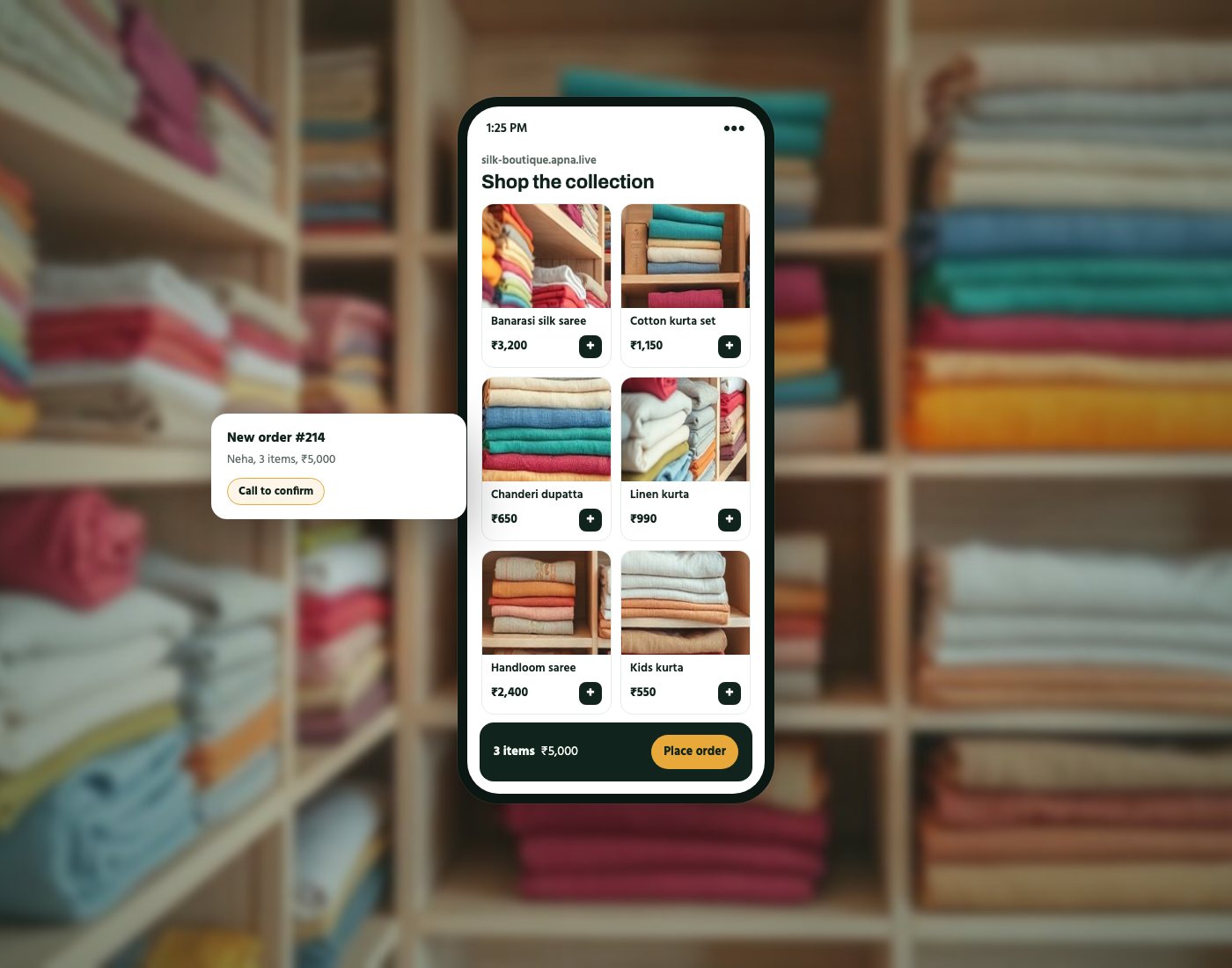 Catalog - A real shop online - cart, checkout and orders you work through